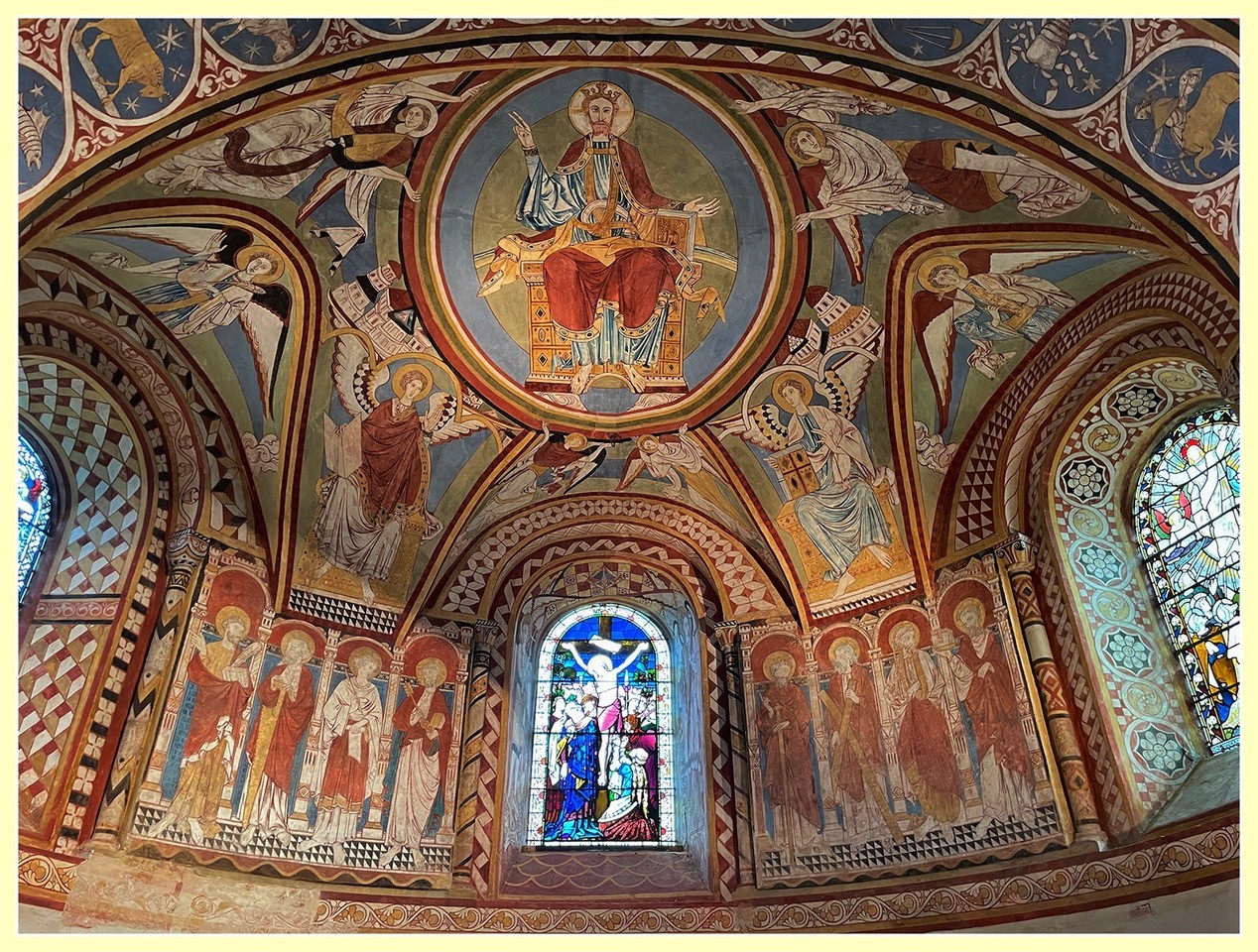 Copford Mural 12th Cent - Peter Cannons